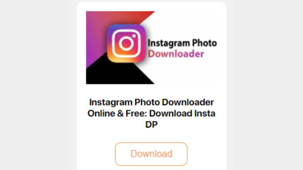 best Instagram photo downloader