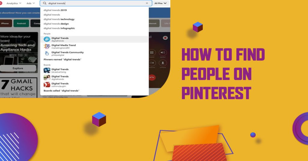How To Find People On Pinterest – On PC & Phone 2022